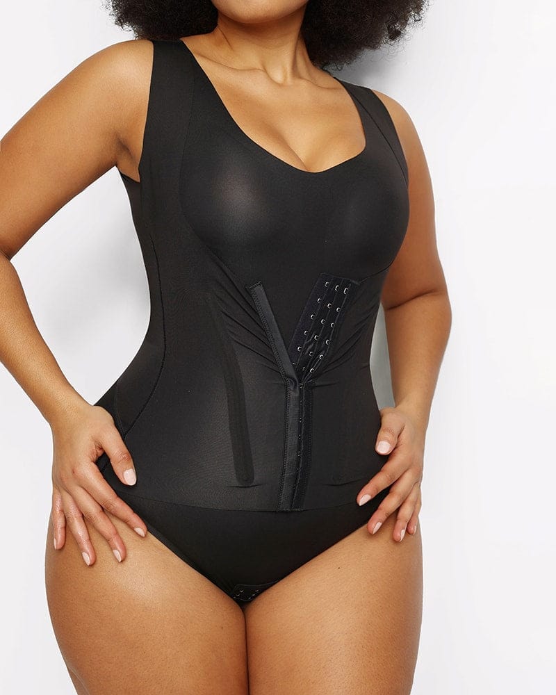 PureForm SoftTouch 3 In 1 Shaping Tank Brief Bodysuit — TitanFlex™