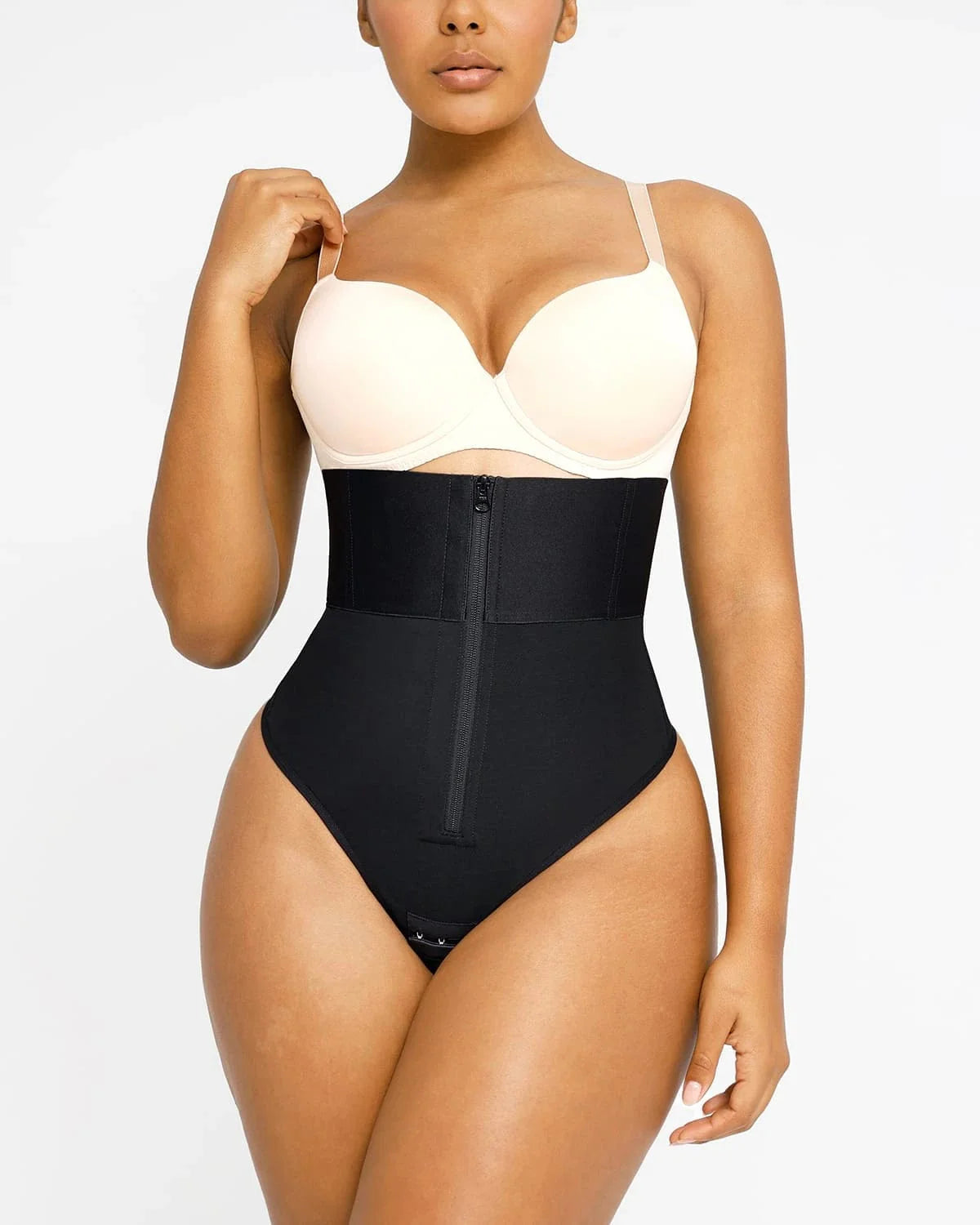 LiftLuxe AeroSlim Sculpt-High-Waist-Shorts mit Stäbchen — TitanFlex™