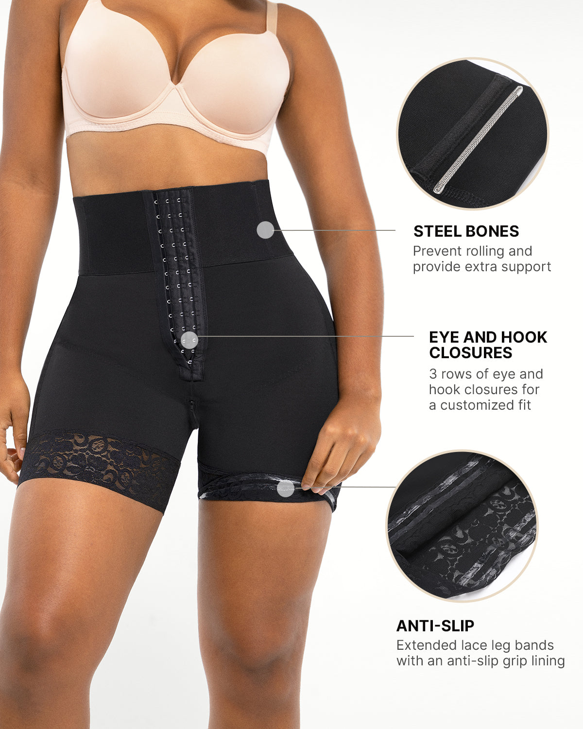 LiftLuxe AeroSlim Boned Sculpt High-Waisted Short — TitanFlex™