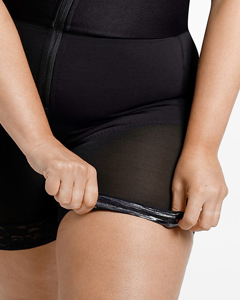 PureForm AeroSlim FlexFuse Waistband Shaping Bodysuit — TitanFlex™