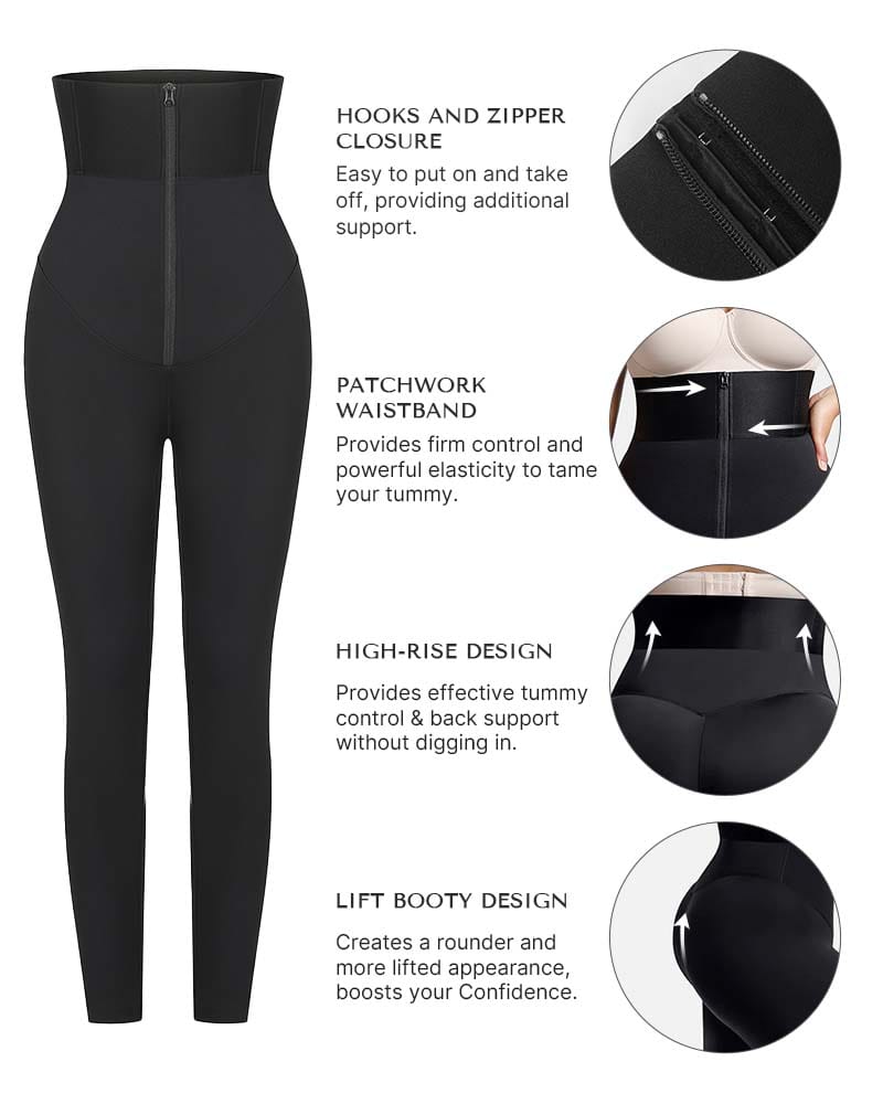 PureForm AeroSlim Shaping-Leggings mit FlexFuse-Bund — TitanFlex™