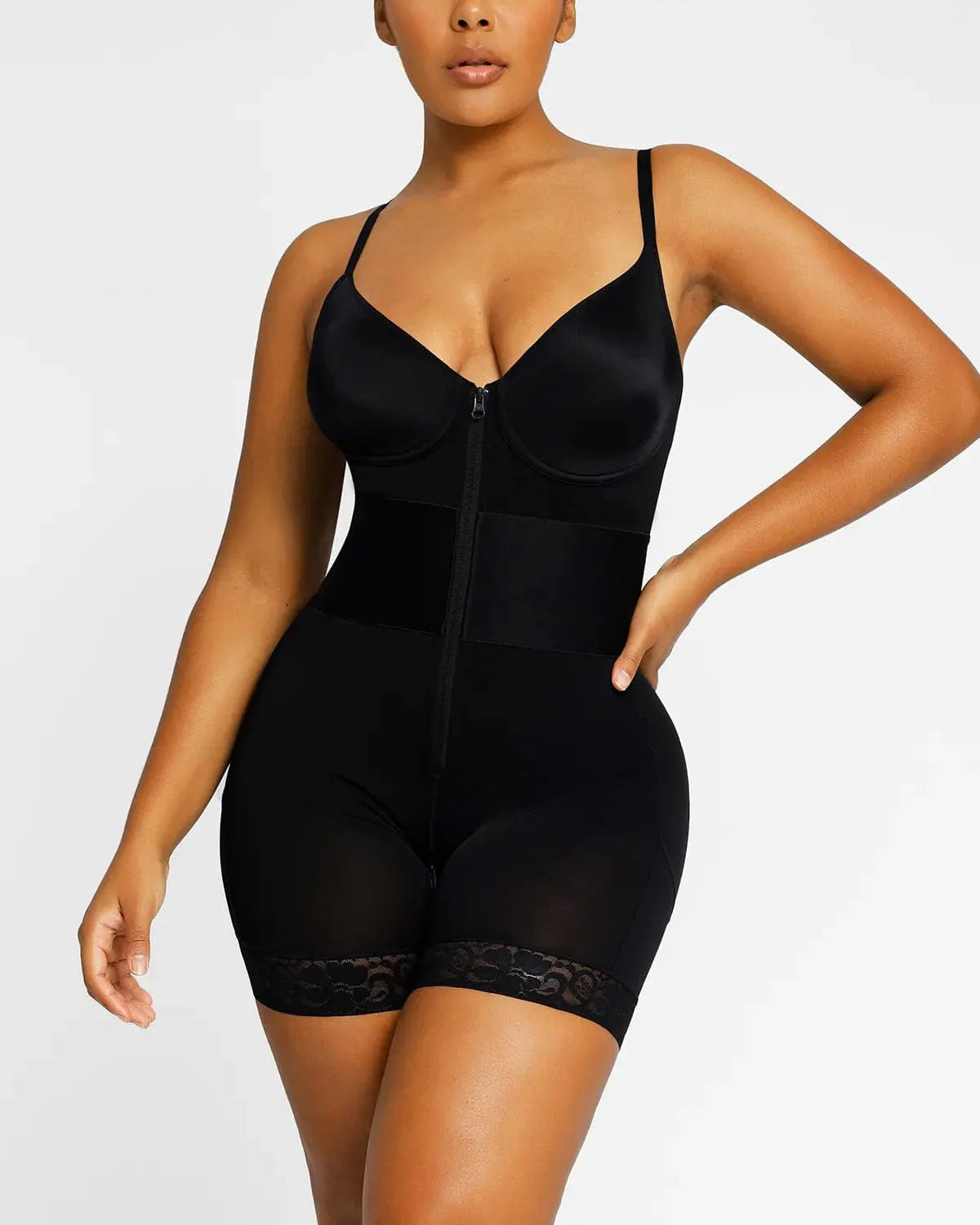 PureForm AeroSlim Body modelujące z pasem FlexFuse — TitanFlex™