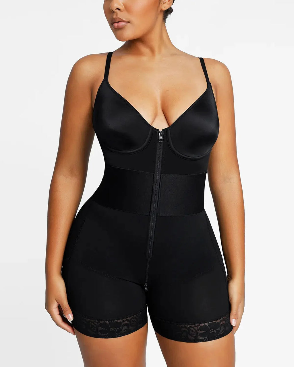 PureForm AeroSlim FlexFuse Waistband Shaping Bodysuit — TitanFlex™