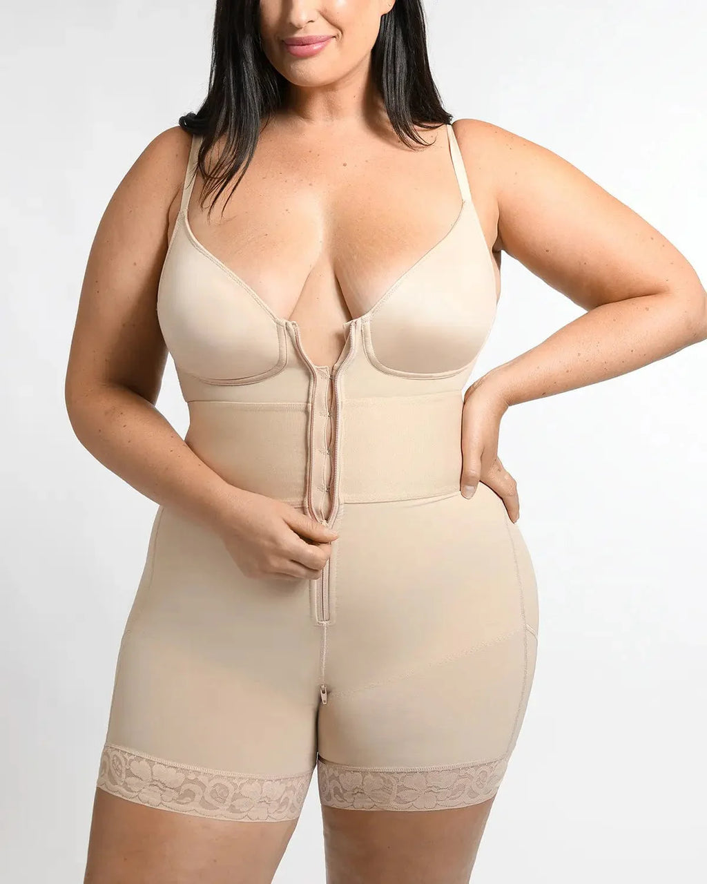 PureForm AeroSlim FlexFuse Waistband Shaping Bodysuit — TitanFlex™