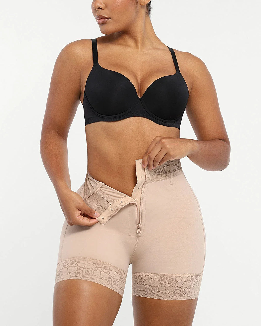LiftLuxe AeroSlim Mid-Rise Steel Boned Butt-Lifting Short — TitanFlex™