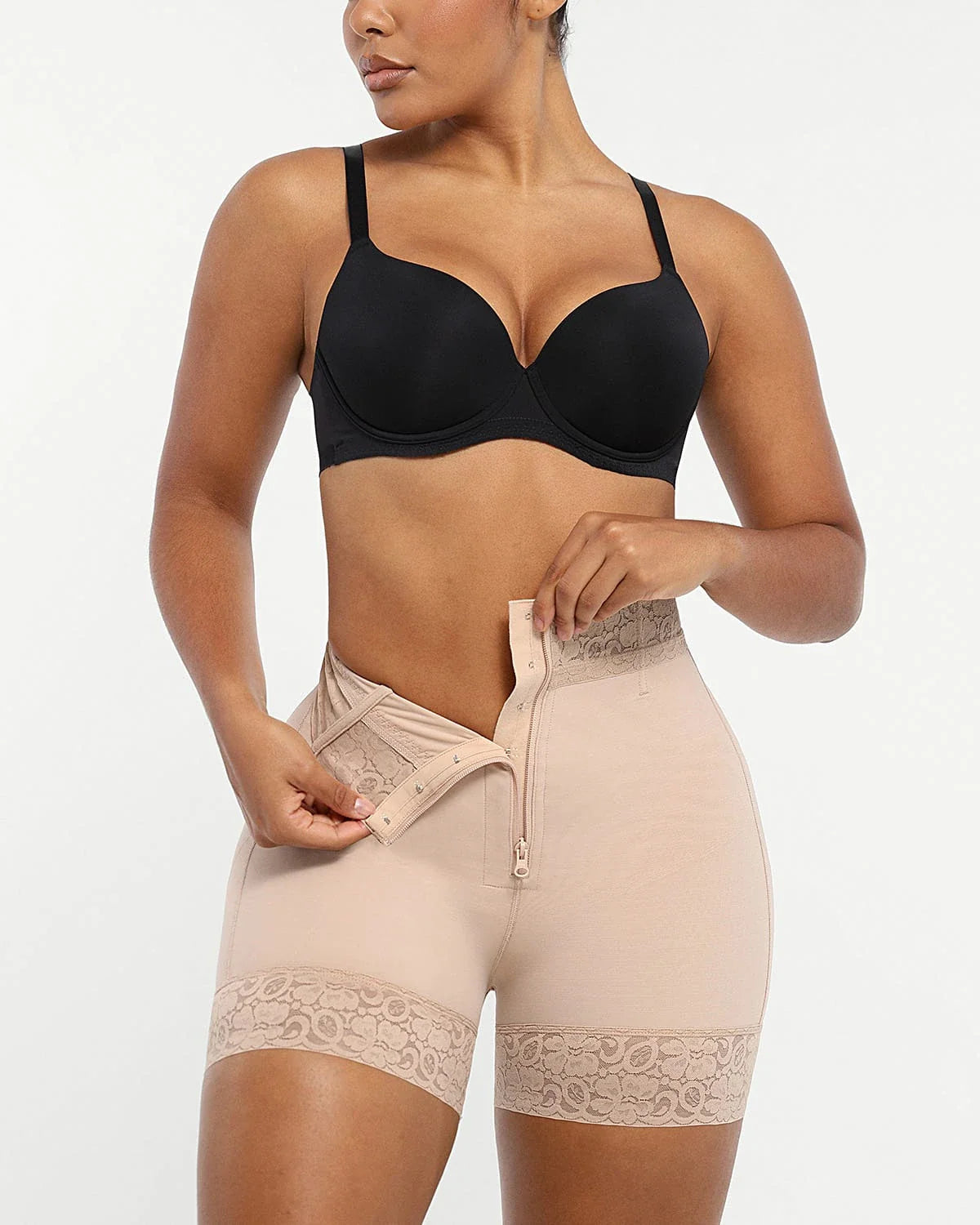 LiftLuxe AeroSlim Mid-Rise Steel Boned Butt-Lifting Short — TitanFlex™