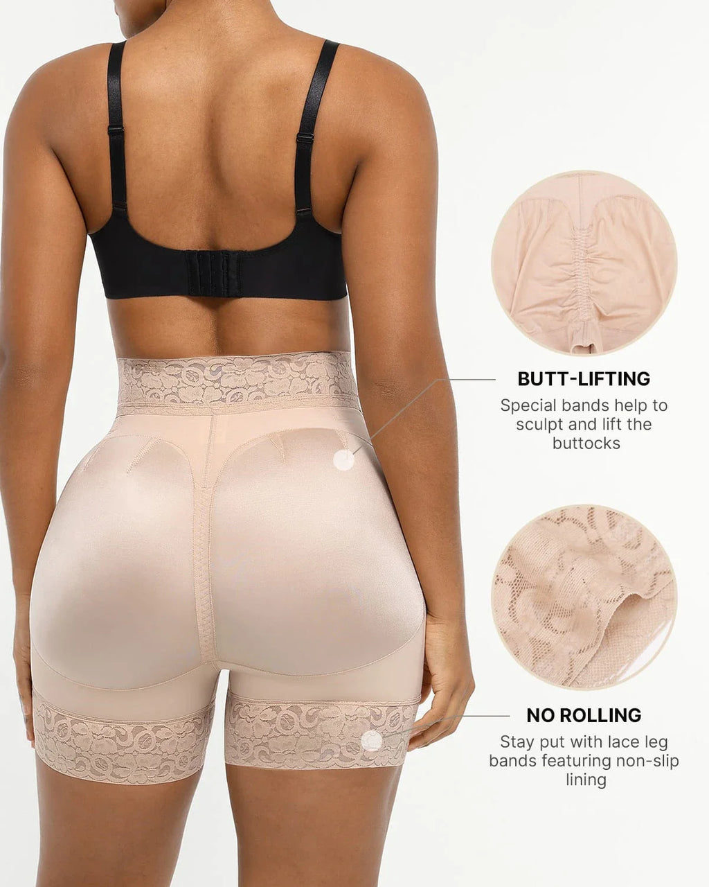 LiftLuxe AeroSlim Mid-Rise Steel Boned Butt-Lifting Short — TitanFlex™
