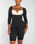 LiftLuxe AeroSlim Open Bust Bodysuit — TitanFlex™