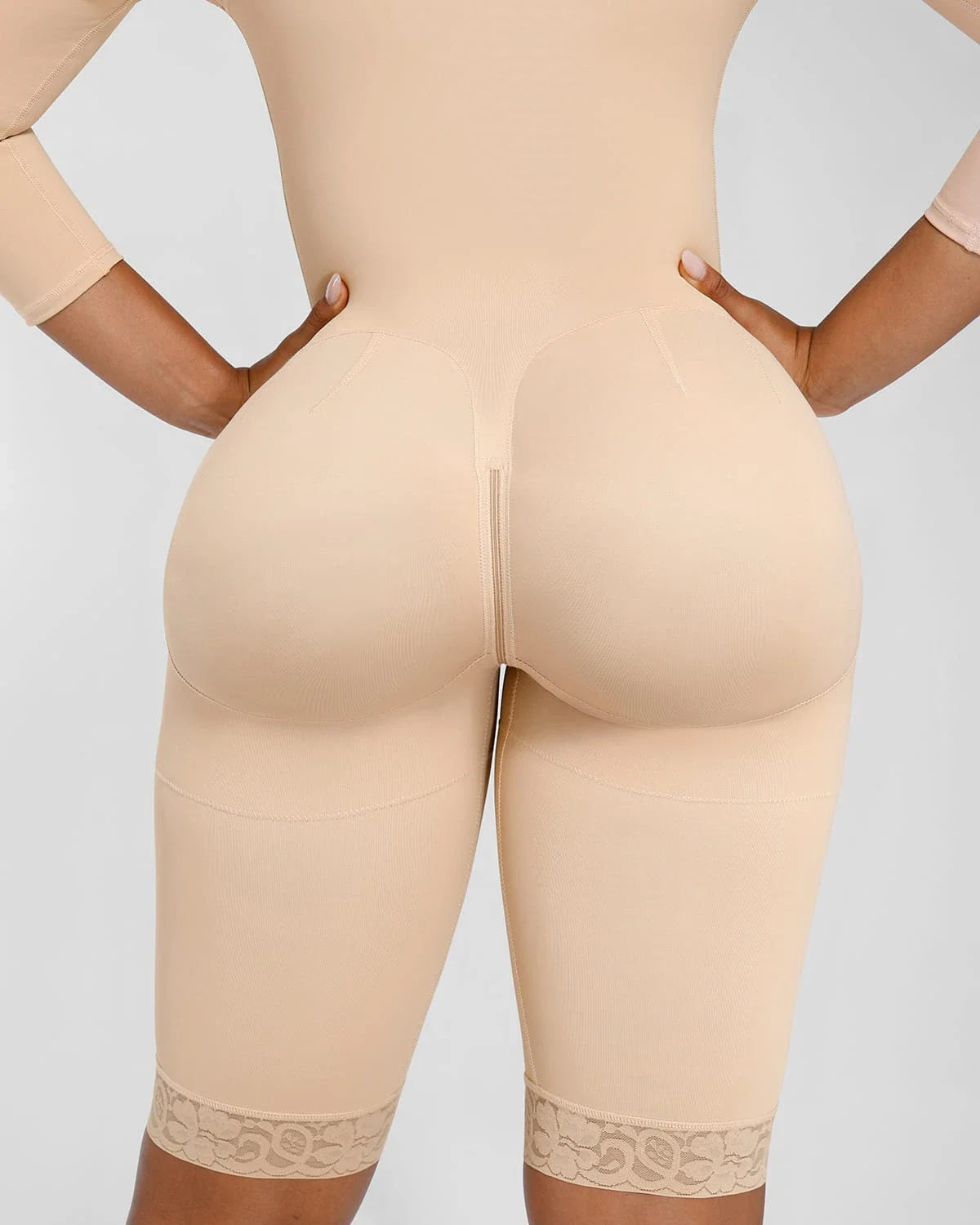 LiftLuxe AeroSlim Open Bust Bodysuit — TitanFlex™