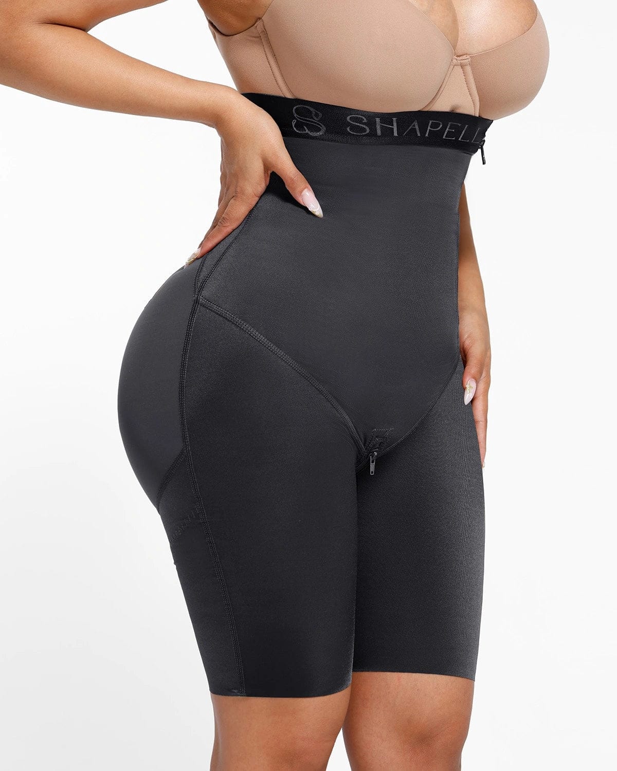 LiftLuxe SilkLift Butt-Lifting High-Waisted Short — TitanFlex™