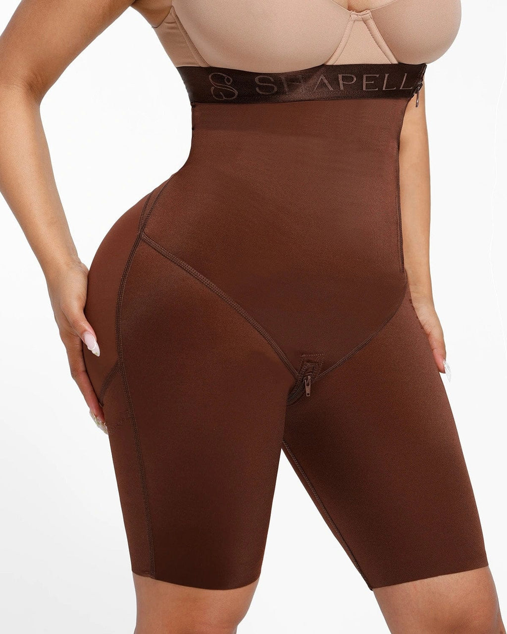 LiftLuxe SilkLift Butt-Lifting High-Waisted Short — TitanFlex™