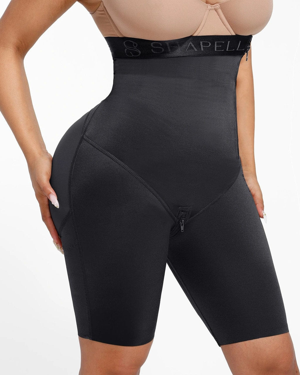 LiftLuxe SilkLift Butt-Lifting High-Waisted Short — TitanFlex™