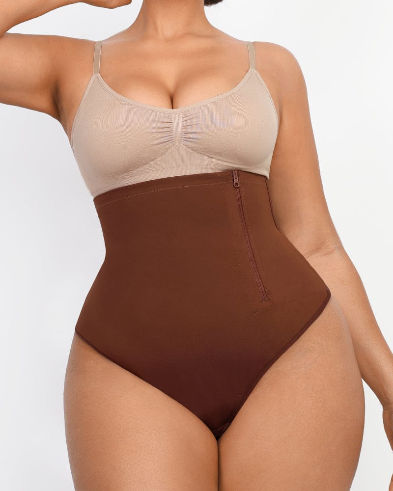 PureForm AeroSlim String mit seitlichem Reißverschluss — TitanFlex™