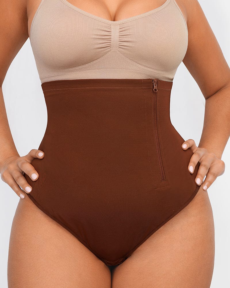 PureForm AeroSlim String mit seitlichem Reißverschluss — TitanFlex™