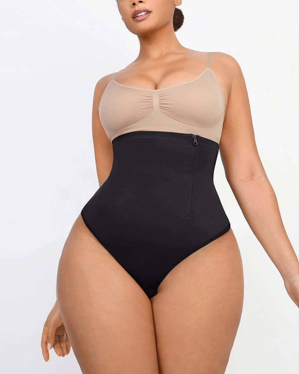 PureForm AeroSlim Side Zip Thong — TitanFlex™