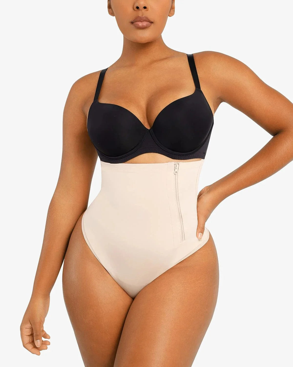 PureForm AeroSlim String mit seitlichem Reißverschluss — TitanFlex™