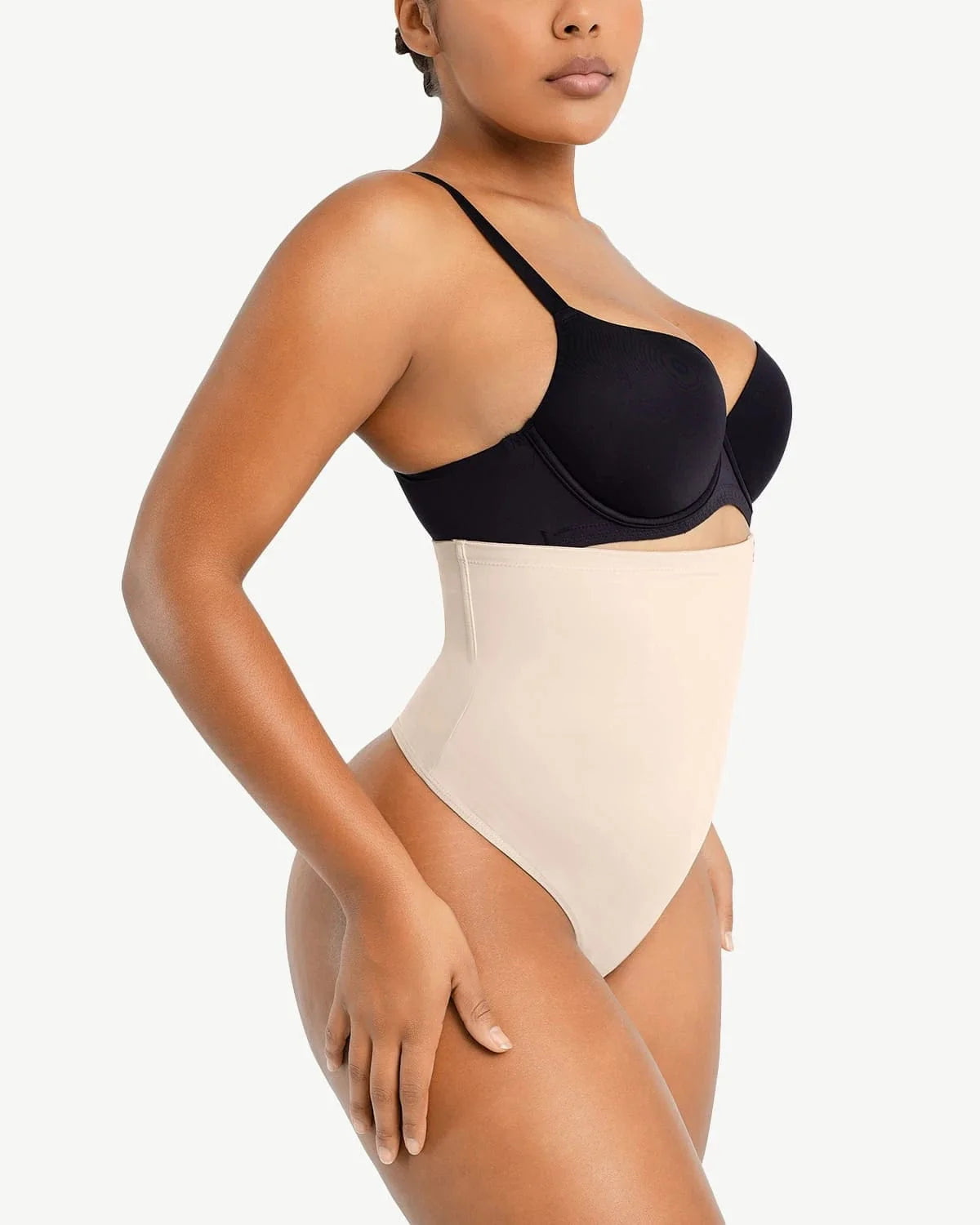 PureForm AeroSlim Side Zip Thong — TitanFlex™
