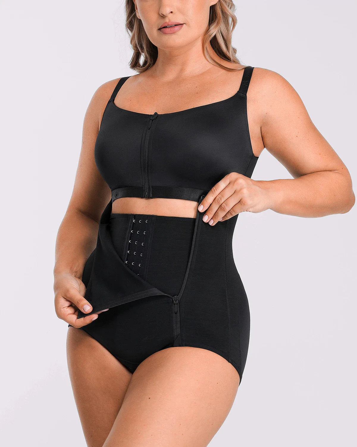 LiftLuxe AeroSlim Slip-body met ingebouwde buikband — TitanFlex™