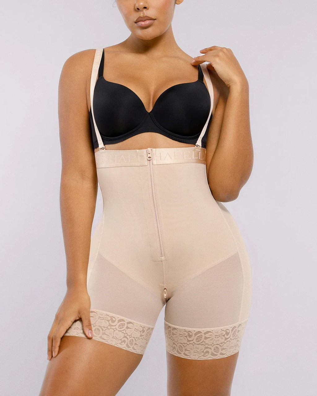 LiftLuxe AeroSlim Corrigerende short met stevige buikcompressie — TitanFlex™
