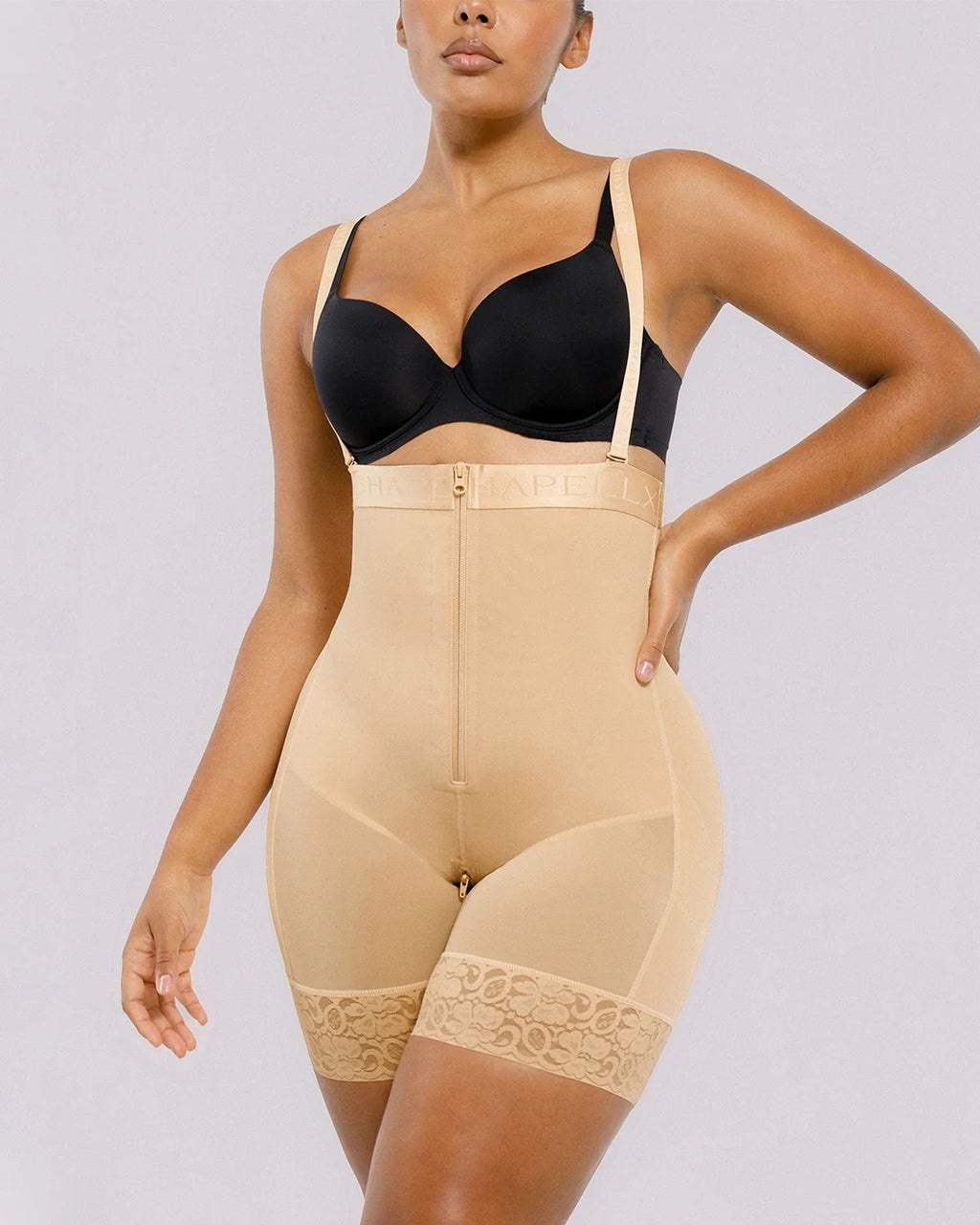 LiftLuxe AeroSlim Corrigerende short met stevige buikcompressie — TitanFlex™