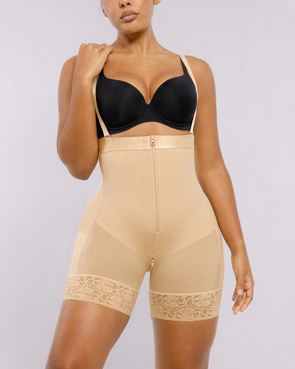 LiftLuxe AeroSlim Corrigerende short met stevige buikcompressie — TitanFlex™