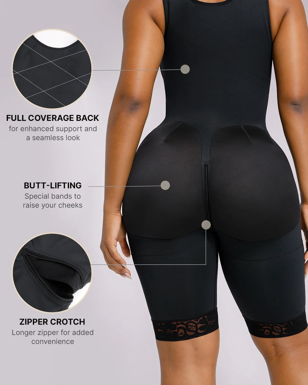 LiftLuxe AeroSlim Full Coverage Bodysuit — TitanFlex™