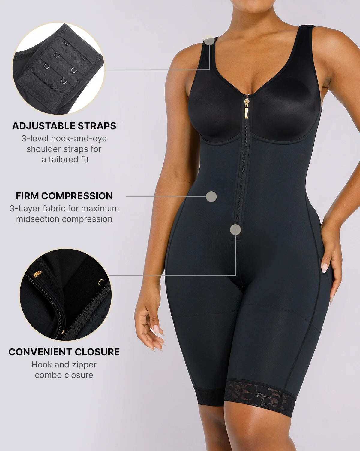 LiftLuxe AeroSlim Body z pełnym kryciem — TitanFlex™