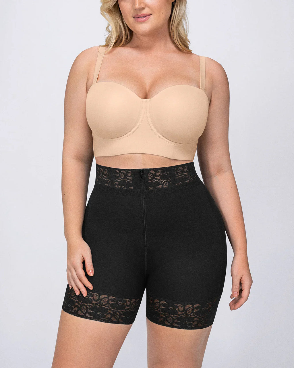 LiftLuxe AeroSlim Mid-Rise Steel Boned Butt-Lifting Short — TitanFlex™