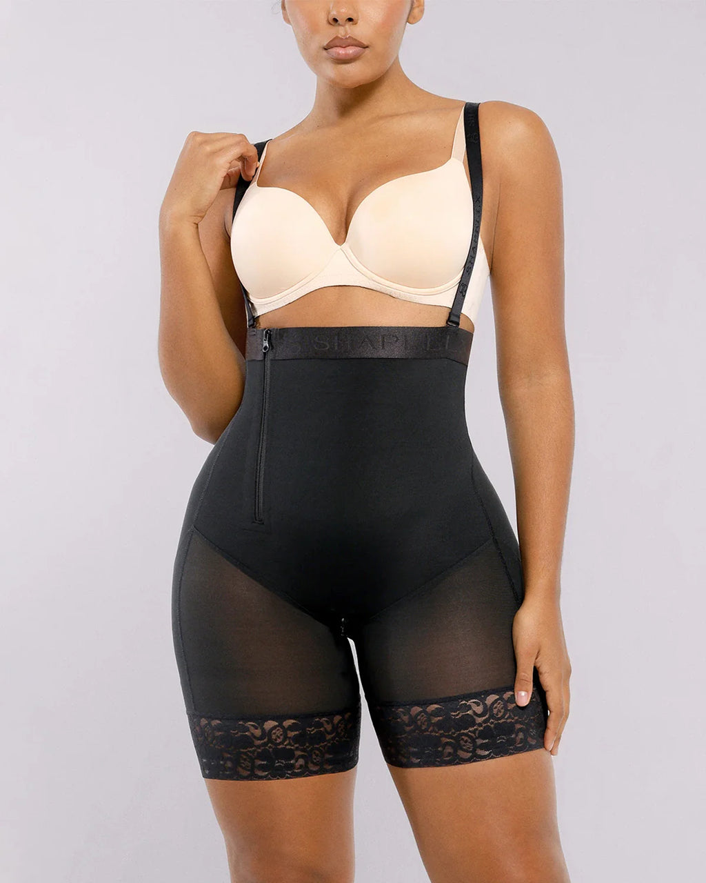 LiftLuxe AeroSlim Corrigerende short met stevige buikcompressie — TitanFlex™
