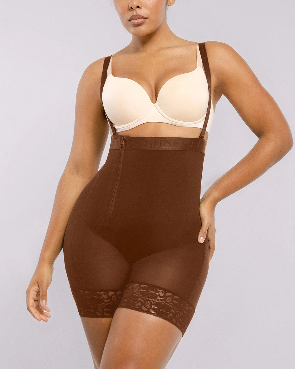 LiftLuxe AeroSlim Corrigerende short met stevige buikcompressie — TitanFlex™
