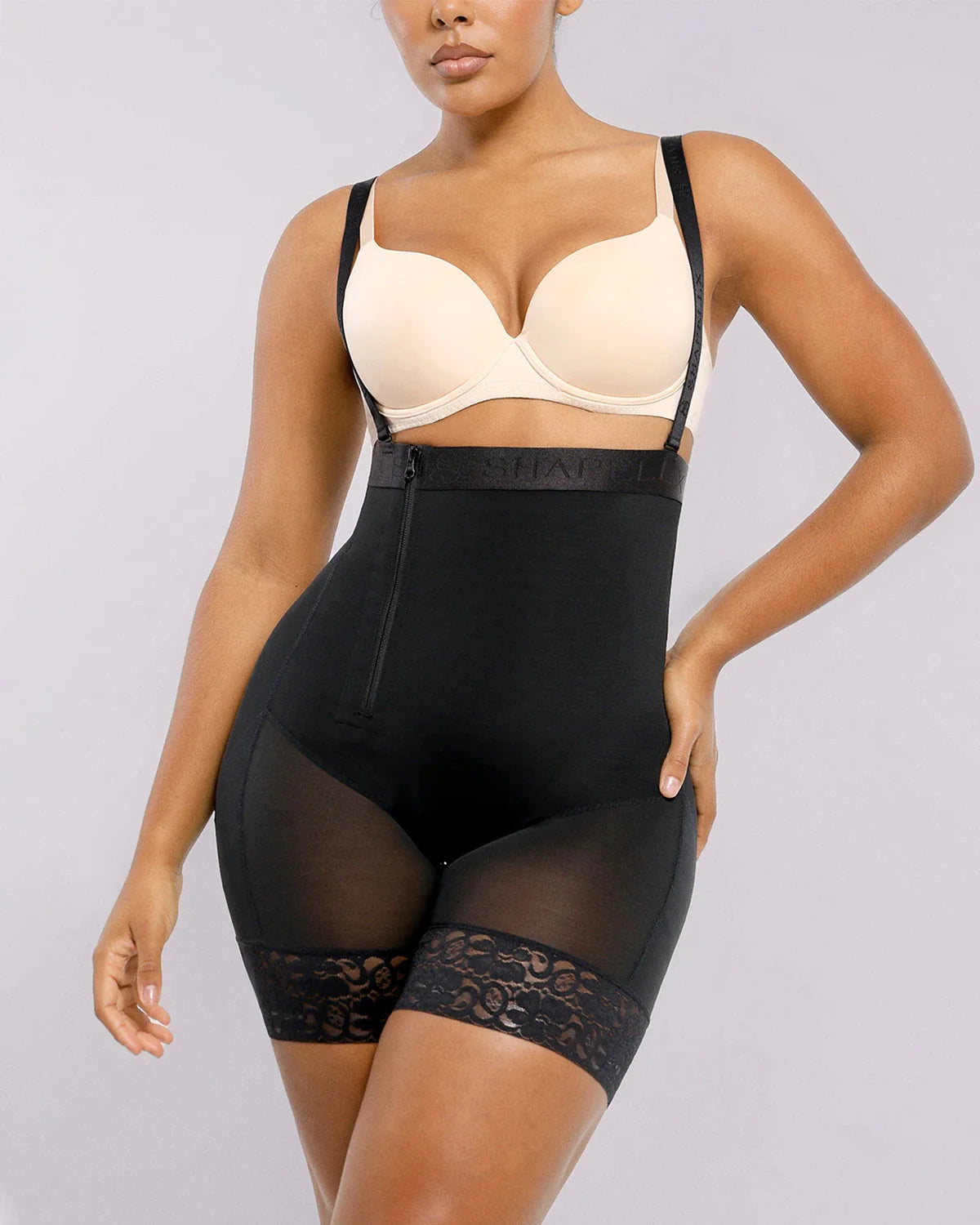 LiftLuxe AeroSlim Corrigerende short met stevige buikcompressie — TitanFlex™