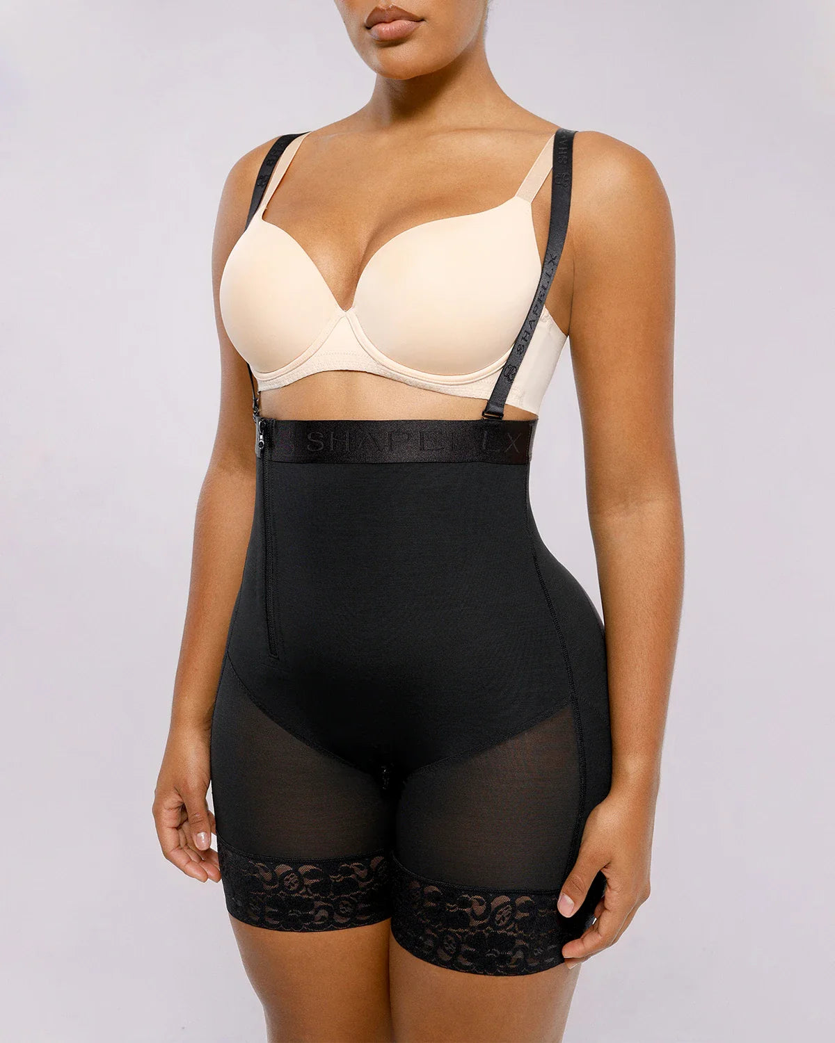 LiftLuxe AeroSlim Corrigerende short met stevige buikcompressie — TitanFlex™