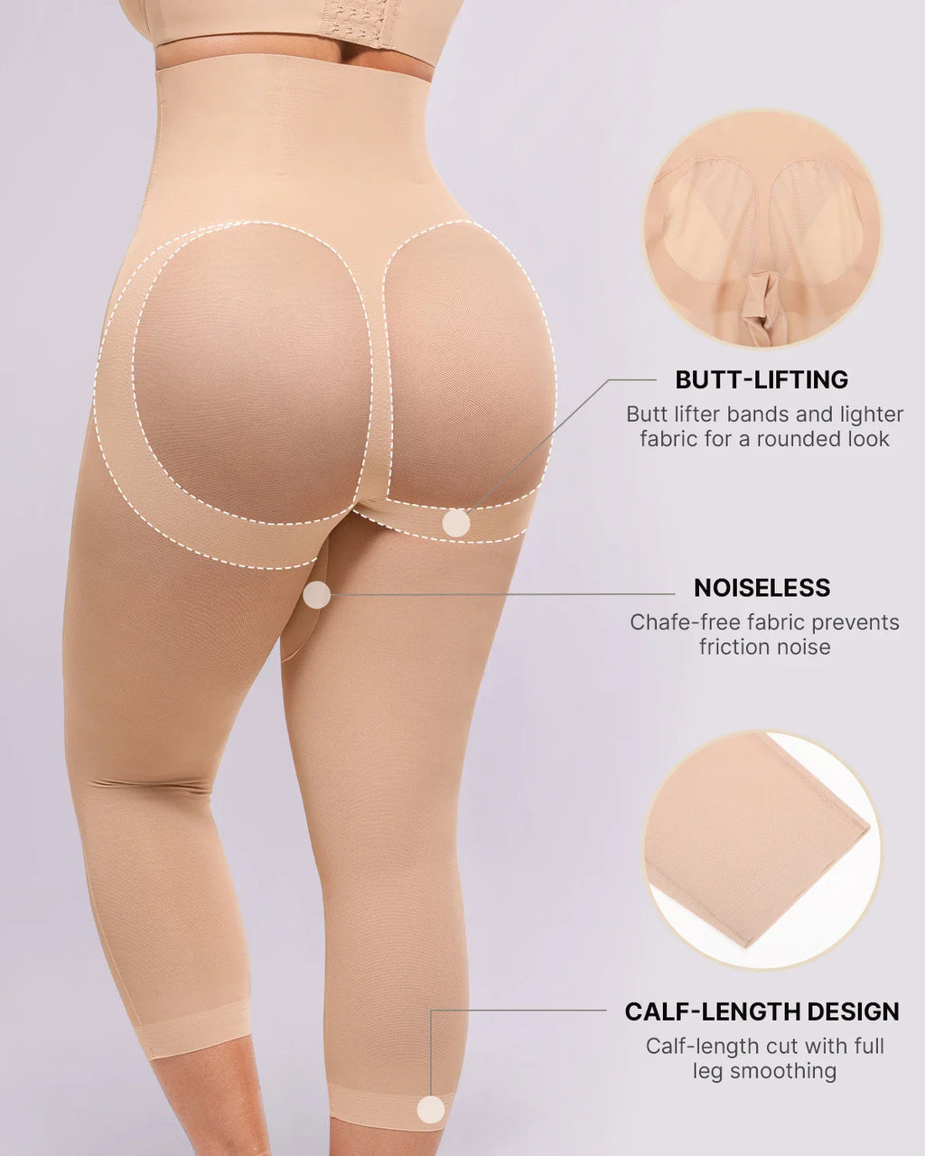 LiftLuxe FlexMesh Capri mit Po-Lifting-Effekt — CoreFlex™