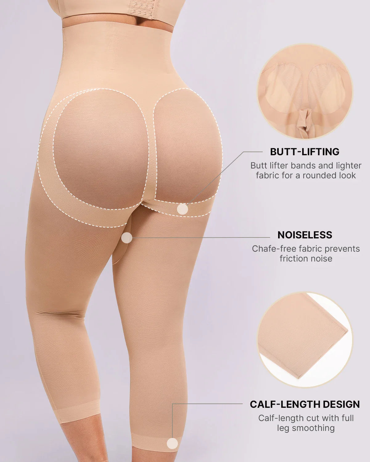 LiftLuxe FlexMesh Capri mit Po-Lifting-Effekt — CoreFlex™