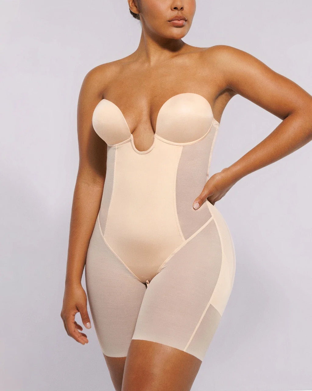 LiftLuxe FlexMesh Body mit tiefem Ausschnitt — CoreFlex™