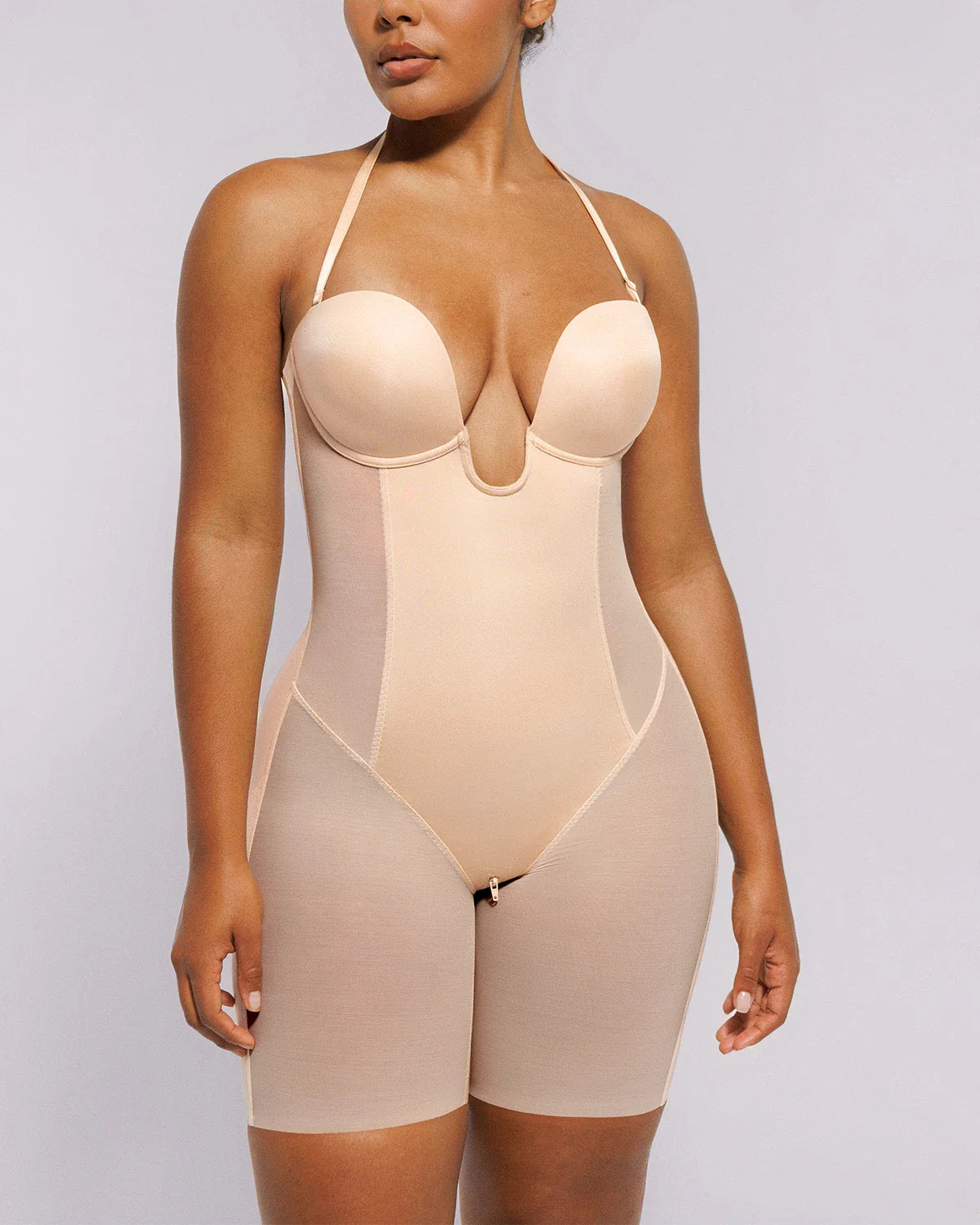 LiftLuxe FlexMesh Body mit tiefem Ausschnitt — CoreFlex™