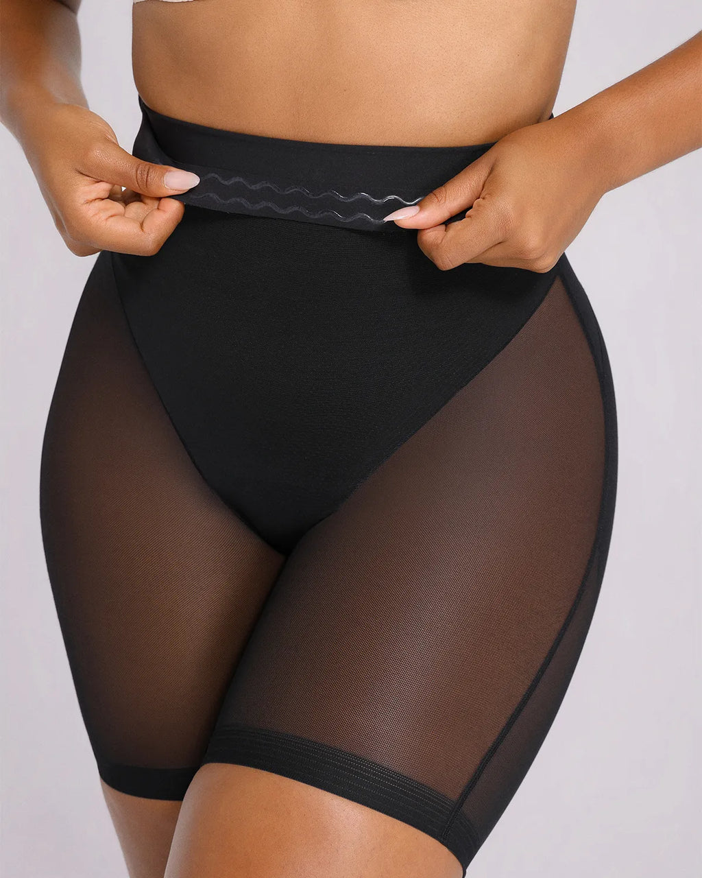 LiftLuxe FlexMesh High-Waisted Mid Thigh Short — CoreFlex™