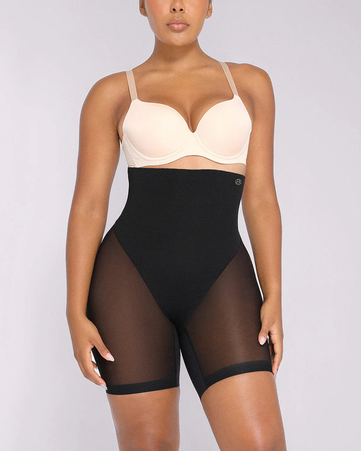 LiftLuxe FlexMesh High-Waisted Mid Thigh Short — CoreFlex™