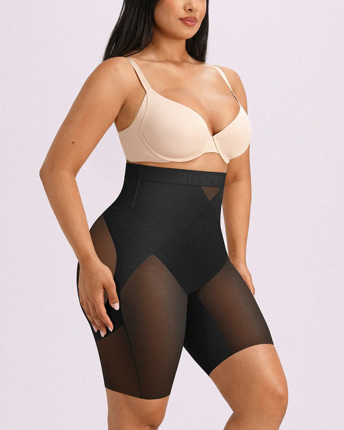 LiftLuxe FlexMesh High-Waist-Shorts mit X-Kompression — CoreFlex™