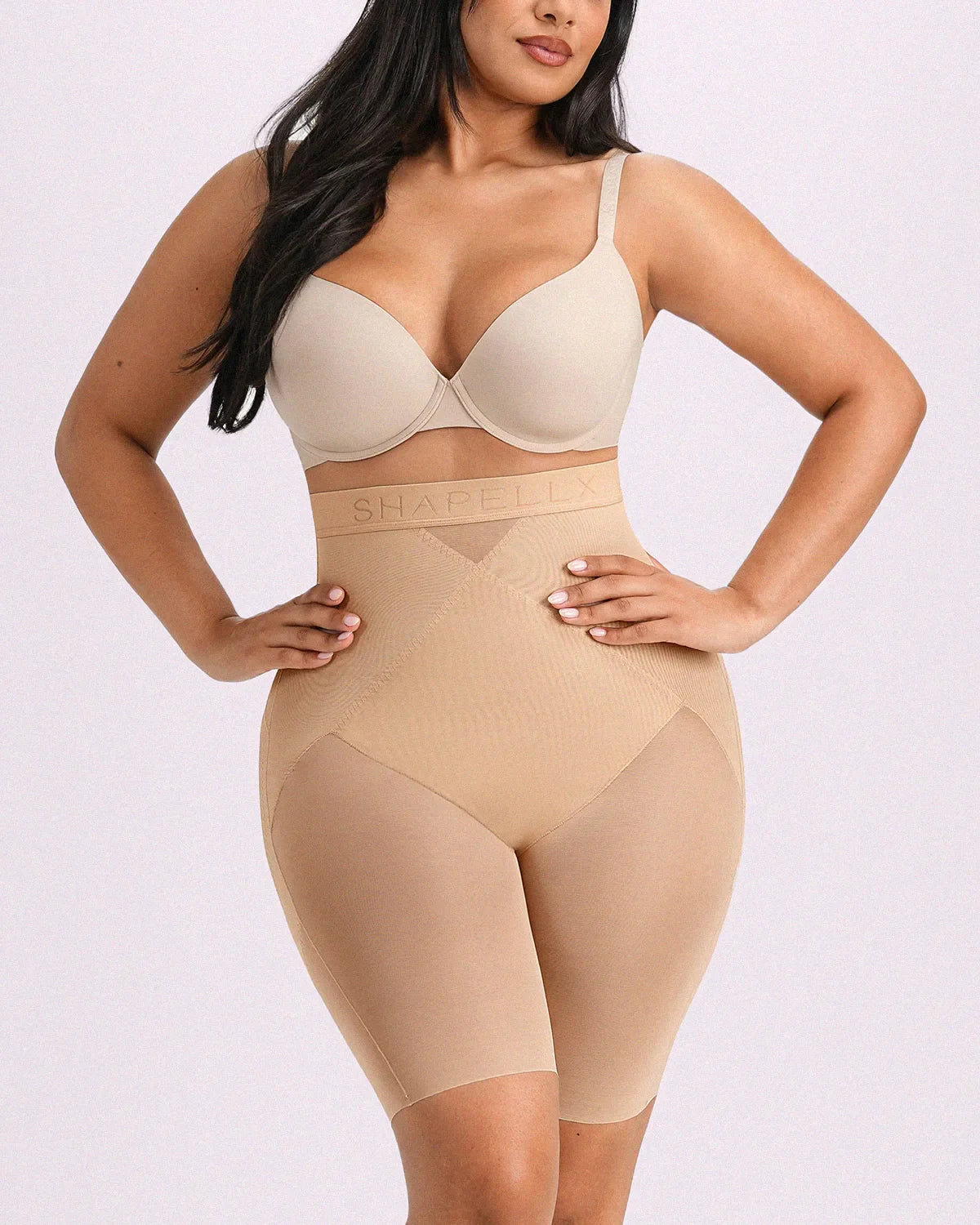 LiftLuxe FlexMesh X-Compression High-Waisted Short — CoreFlex™