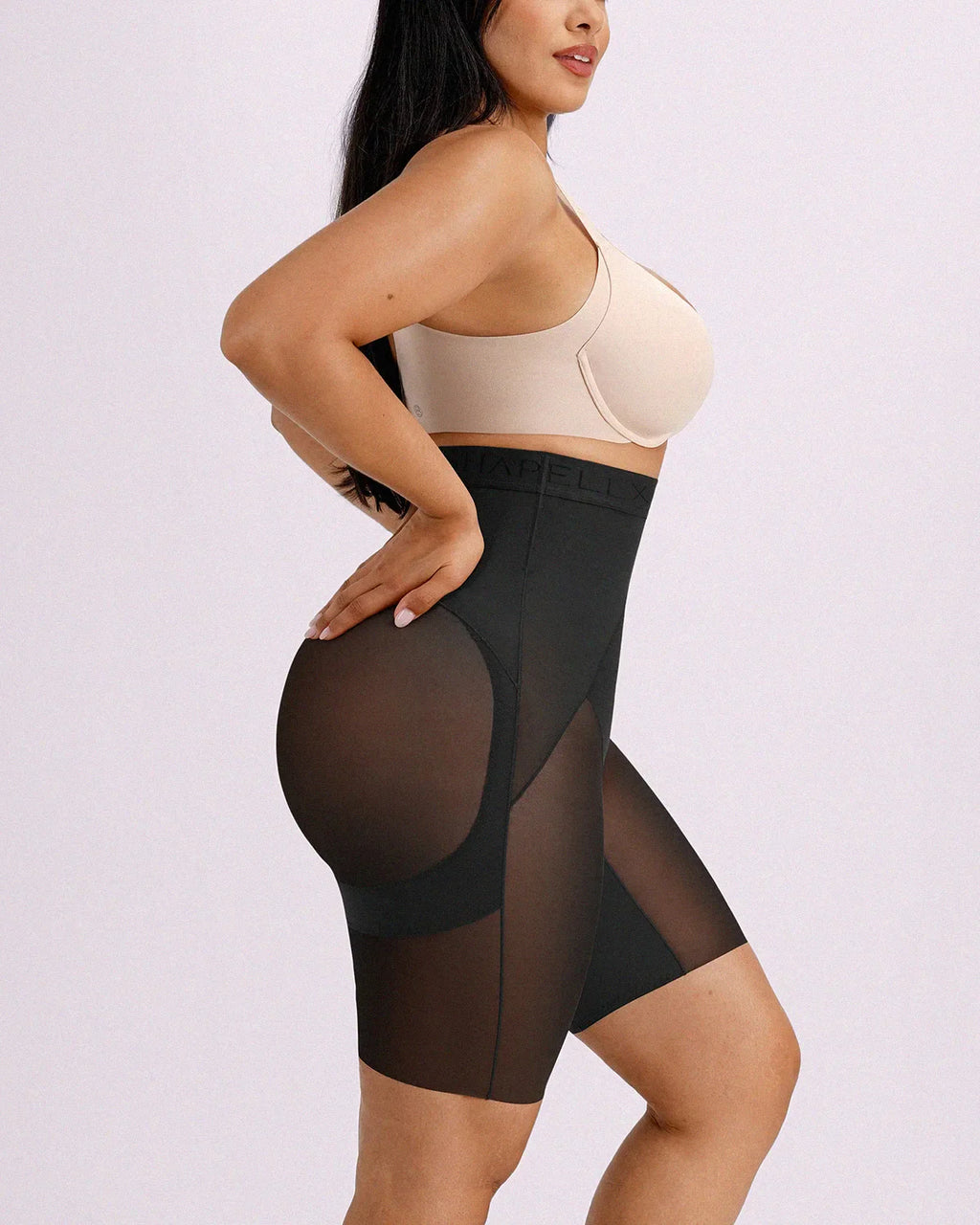 LiftLuxe FlexMesh X-Compression High-Waisted Short — CoreFlex™