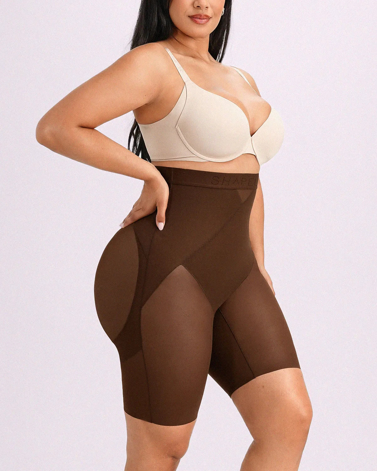 LiftLuxe FlexMesh X-Compression High-Waisted Short — CoreFlex™