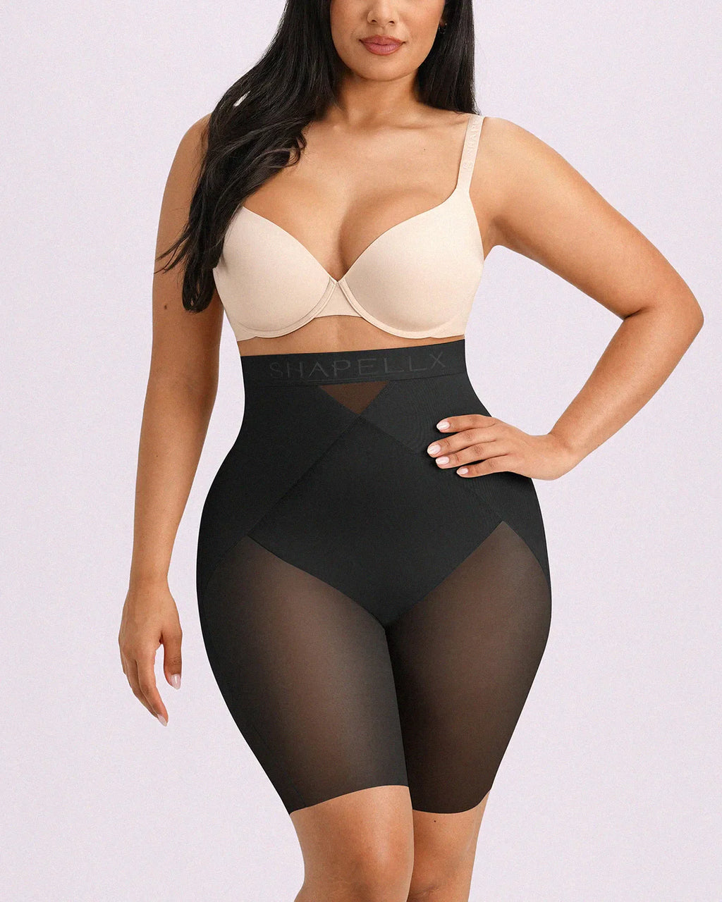 LiftLuxe FlexMesh X-Compression High-Waisted Short — CoreFlex™