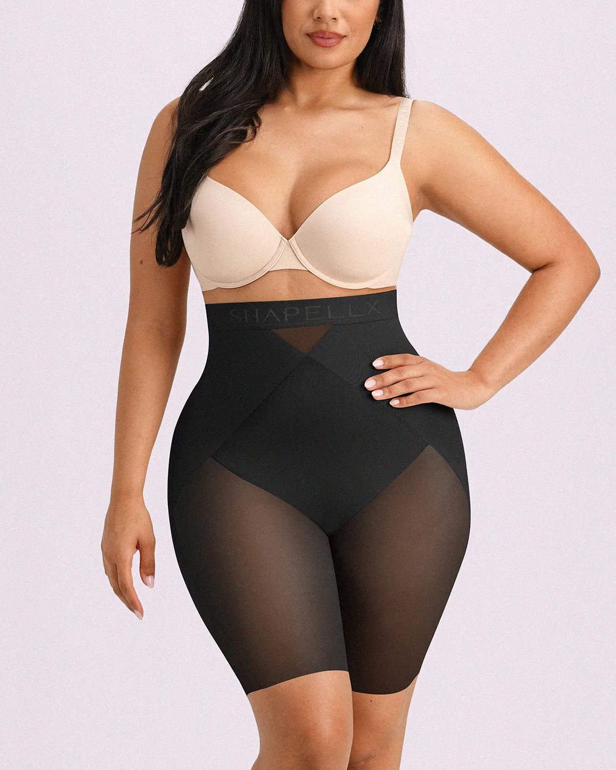 LiftLuxe FlexMesh X-Compression High-Waisted Short — CoreFlex™