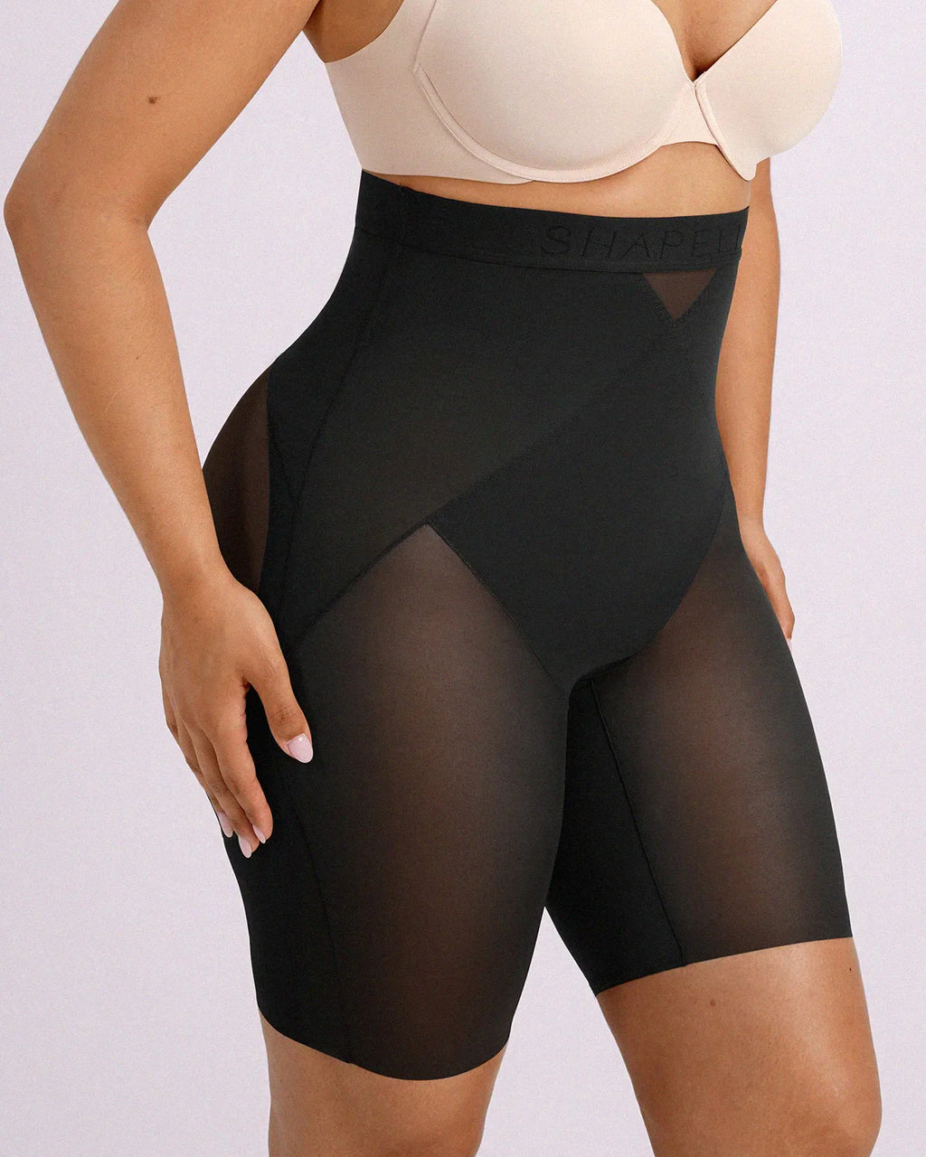 LiftLuxe FlexMesh X-Compression High-Waisted Short — CoreFlex™