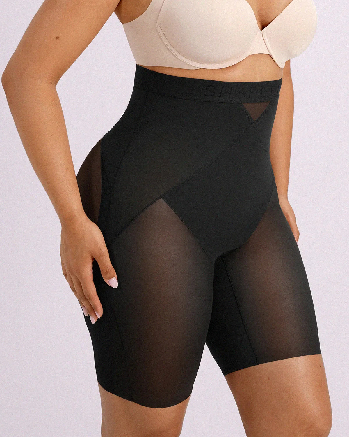 LiftLuxe FlexMesh X-Compression High-Waisted Short — CoreFlex™