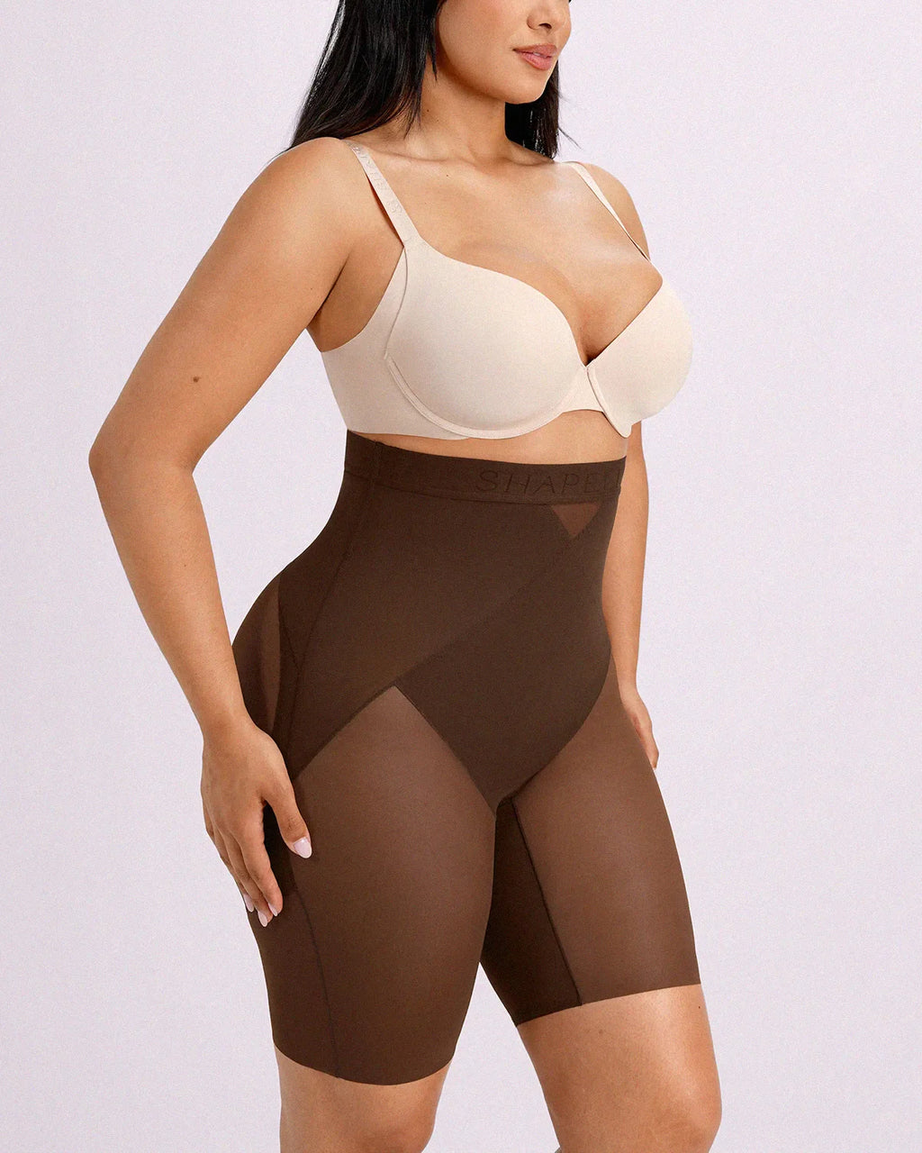 LiftLuxe FlexMesh X-Compression High-Waisted Short — CoreFlex™
