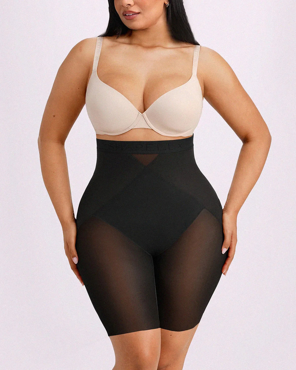 LiftLuxe FlexMesh X-Compression High-Waisted Short — CoreFlex™