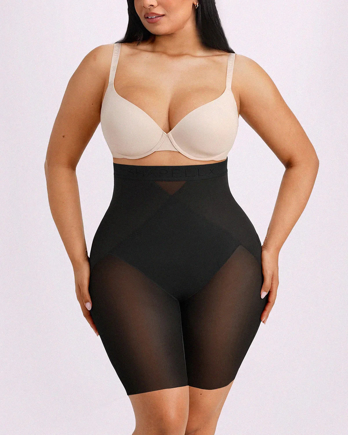 LiftLuxe FlexMesh X-Compression High-Waisted Short — CoreFlex™