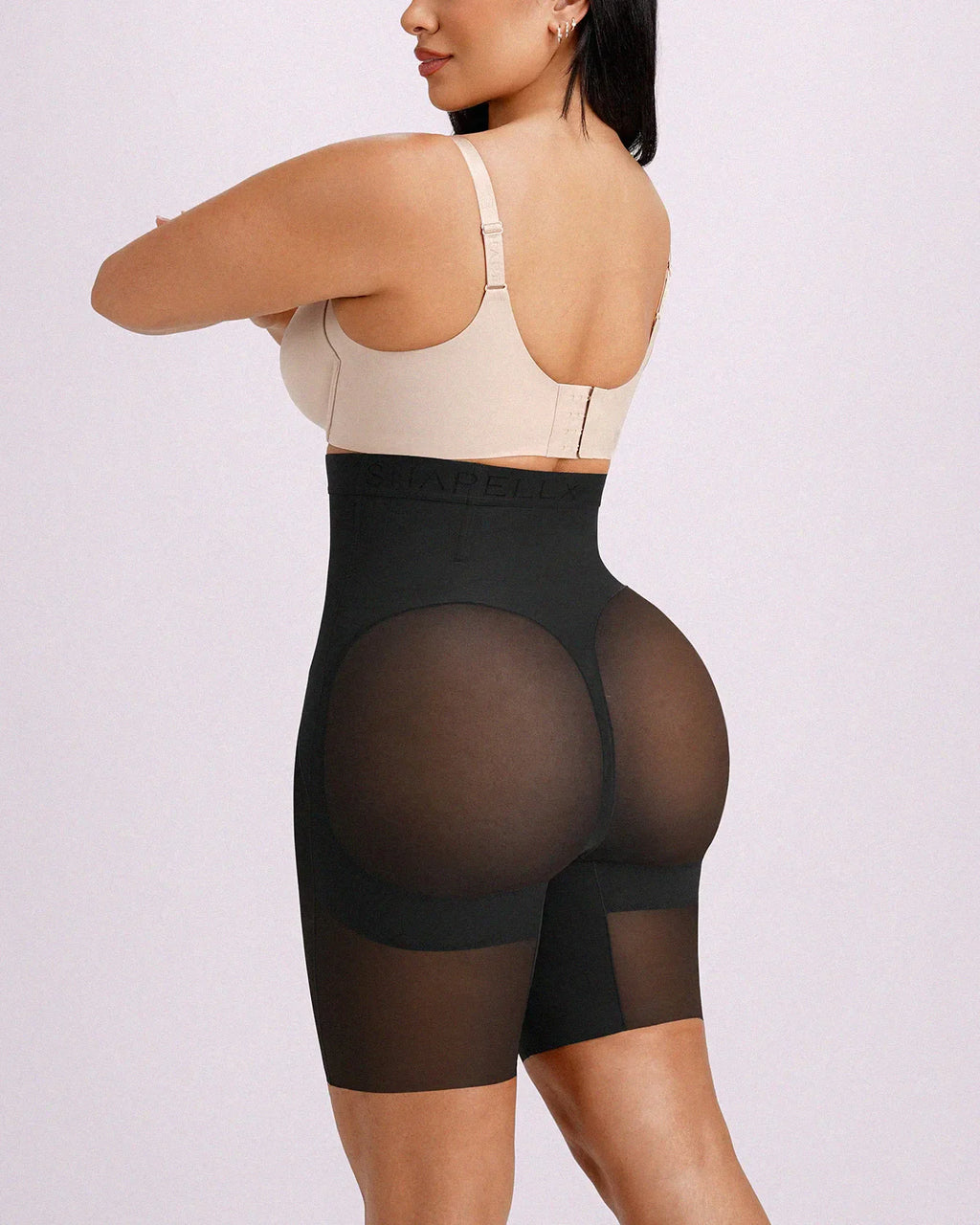 LiftLuxe FlexMesh X-Compression High-Waisted Short — CoreFlex™